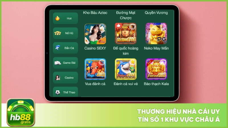 HB88 2 Thương hiệu nhà cái uy tín số 1 khu vực Châu Á